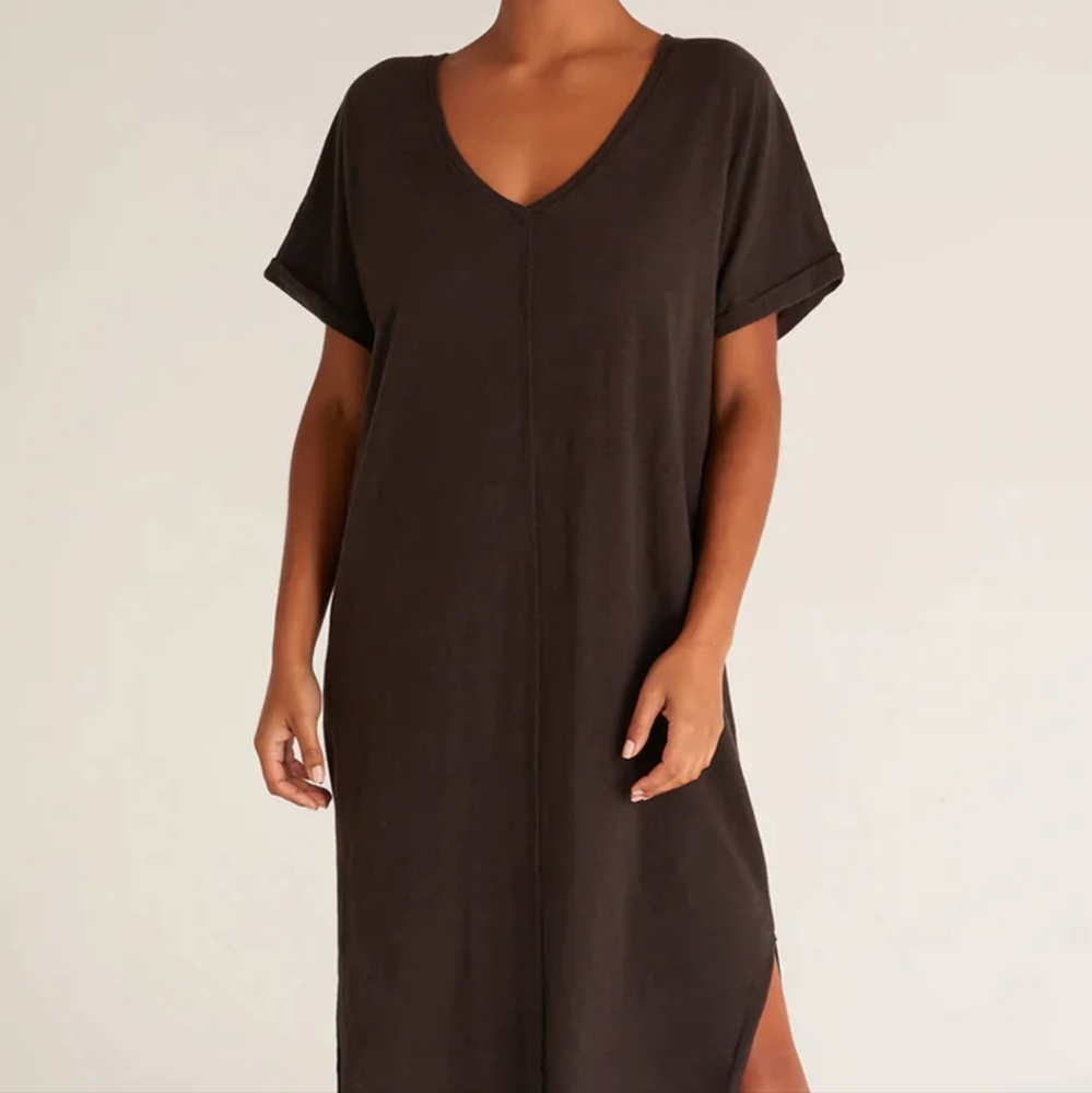 Z supply slub tie dye dress